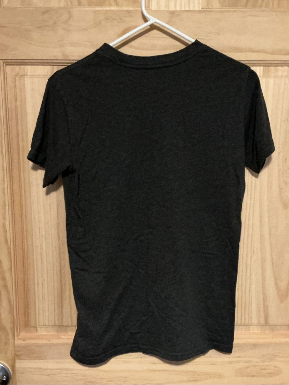 Stranger Things Women's / unisex Short Sleeve Tee - Black with Red Logo - Picture 3 of 3